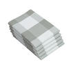 GESCHIRRTÜCHER, 5er-Set, 50x70 cm, 100% Baumwolle, Grau - Grau, Textil (50/70cm) - Zollner