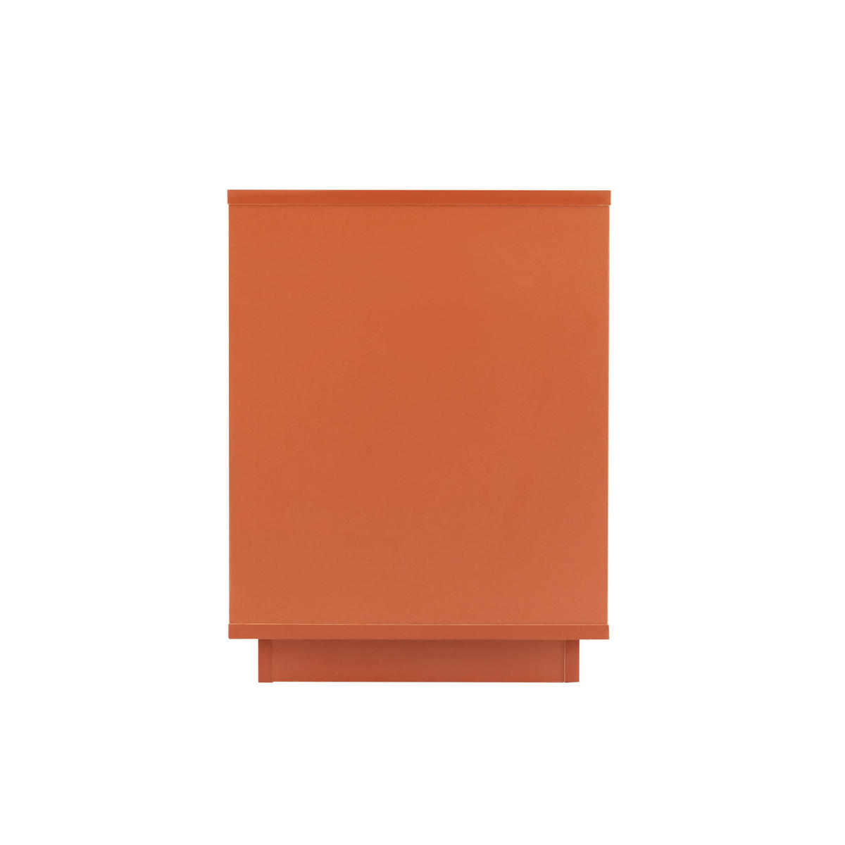 TV-SCHRANK 140 cm, Ziegelrot - Orange, Holz (40/52/140cm) - Oviala