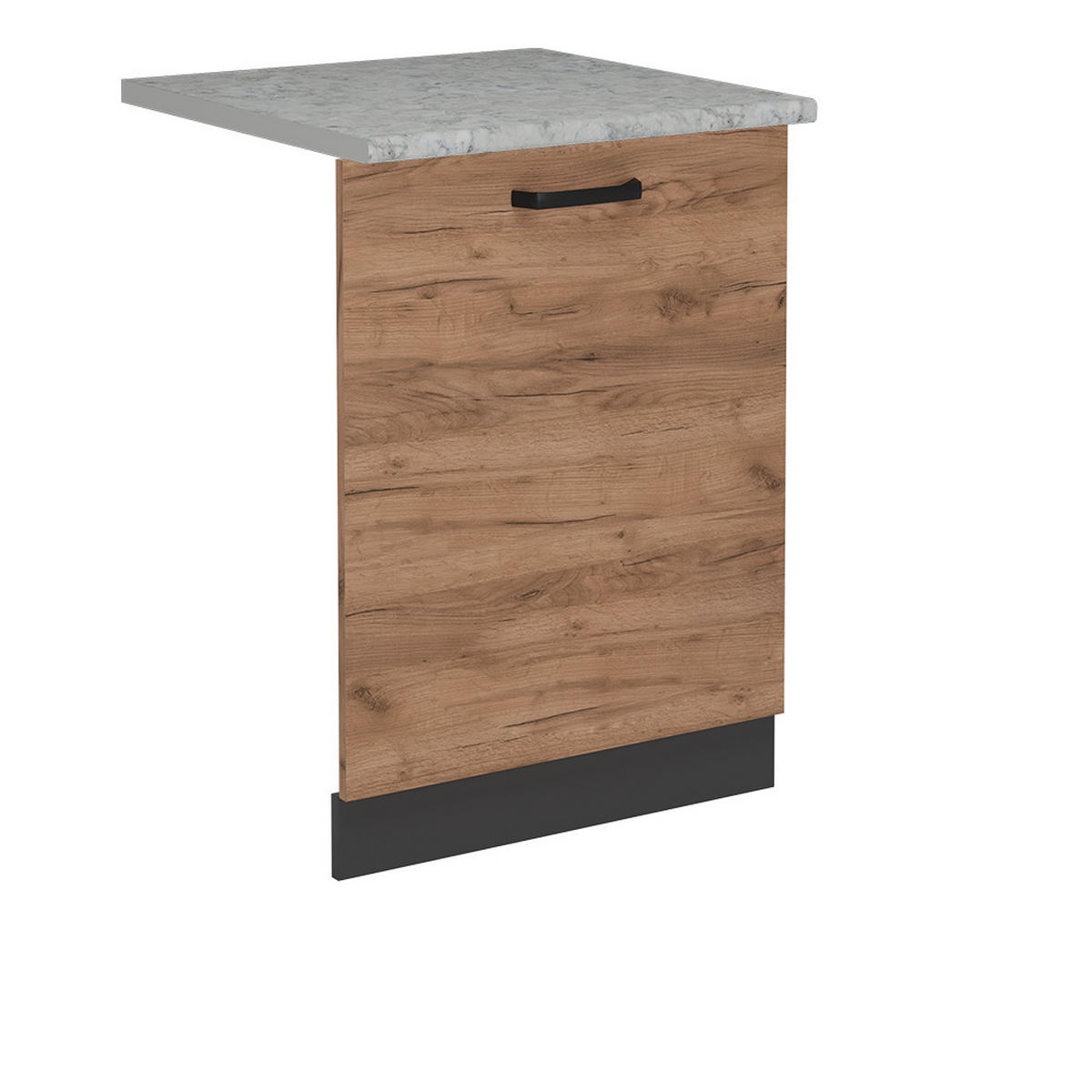 KRYT MYČKY NÁDOBÍ R-Line Zlatý mocný dub - medově dubová/antracitová, kompozitní dřevo (60/81.8/1.6cm) - Vicco