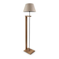 STEHLEUCHTE Bromwich - Beige, Metall (38/38/150cm) - lux.pro