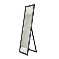 STANDSPIEGEL Vivid 170 x 50 cm - Schwarz, Glas (50/170/2cm) - EDAXO