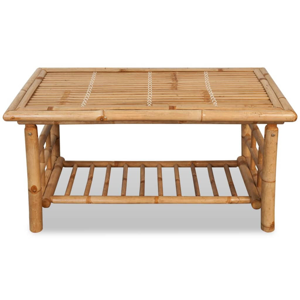 COUCHTISCH Bambus 90x50x45 cm - Braun, Holz (50/50/45cm) - furnicato