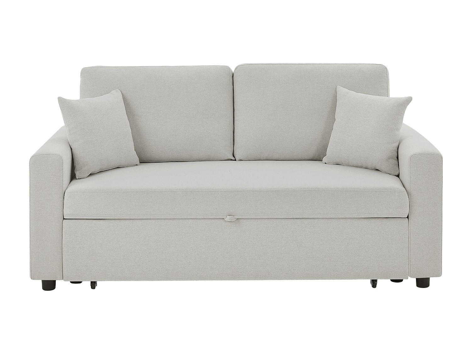 SCHLAFSOFA - 3 Personen - Stoff - Beige - - Beige, Textil (168/85/101cm) - Vente-Unique