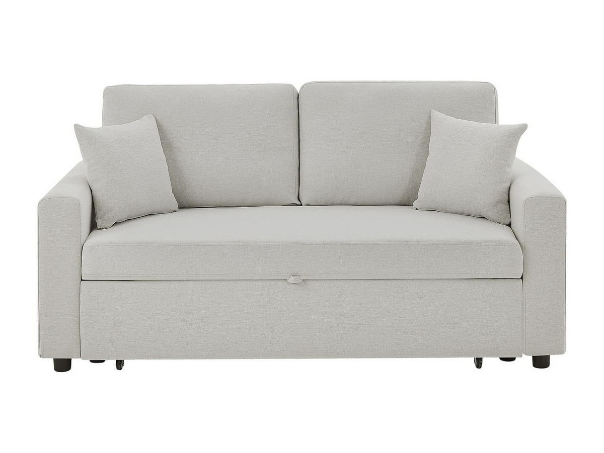 SCHLAFSOFA 3-Sitzer - Stoff - Beige - INIZOR - Beige, Textil (168/85/101cm) - Vente-Unique