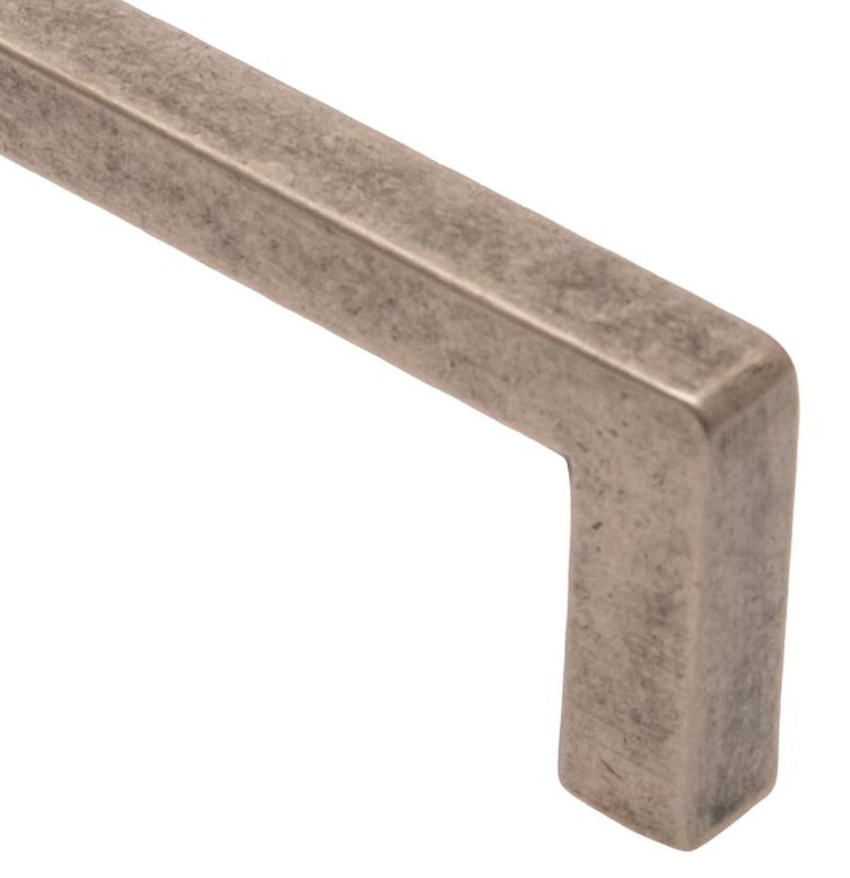MÖBELGRIFF BA 160mm, Küchengriff vintage, Schrankgriff Silber antik - Silberfarben, Metall (0.9/2.75/16.8cm)
