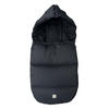 KINDERWAGEN-FUSSSACK Dowwny XL, black - Schwarz, Textil (45/7/95cm) - Kaiserbaby