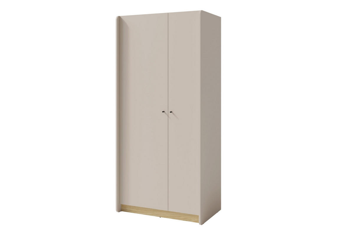 JUGENDZIMMER ALBI 1 in Sandbeige / Geölte Eiche 6-teilig - Eichefarben/Beige, Holzwerkstoff (577/195/88cm) - Deine Möbel 24