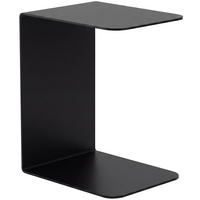 BEISTELLTISCH eckig 28/38/48 cm Metall Schwarz - Schwarz, Metall (38/28/48cm) - CLP