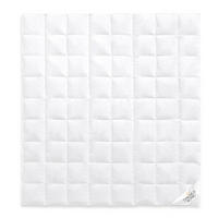 GANZJAHRESBETTDECKE QUEEN Entendaunen medium - Weiß, Naturmaterialien/Textil (200/220cm) - Daunenkönig