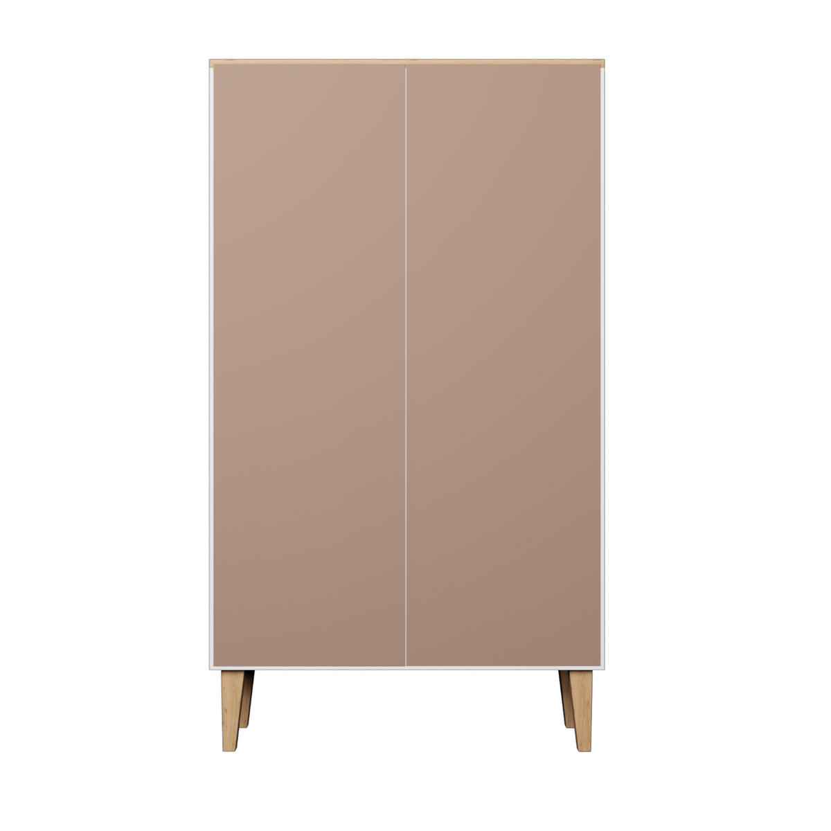 BÜCHERREGAL Denver 80/120/35 cm - Weiß, Holzwerkstoff (80/120/35cm) - Kocot Kids