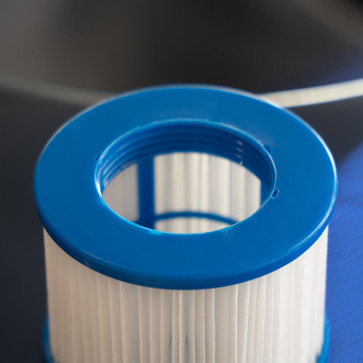 POOLFILTER SPLASH / DROP - Weiß, Kunststoff (10/7.8/10cm) - Home Deluxe
