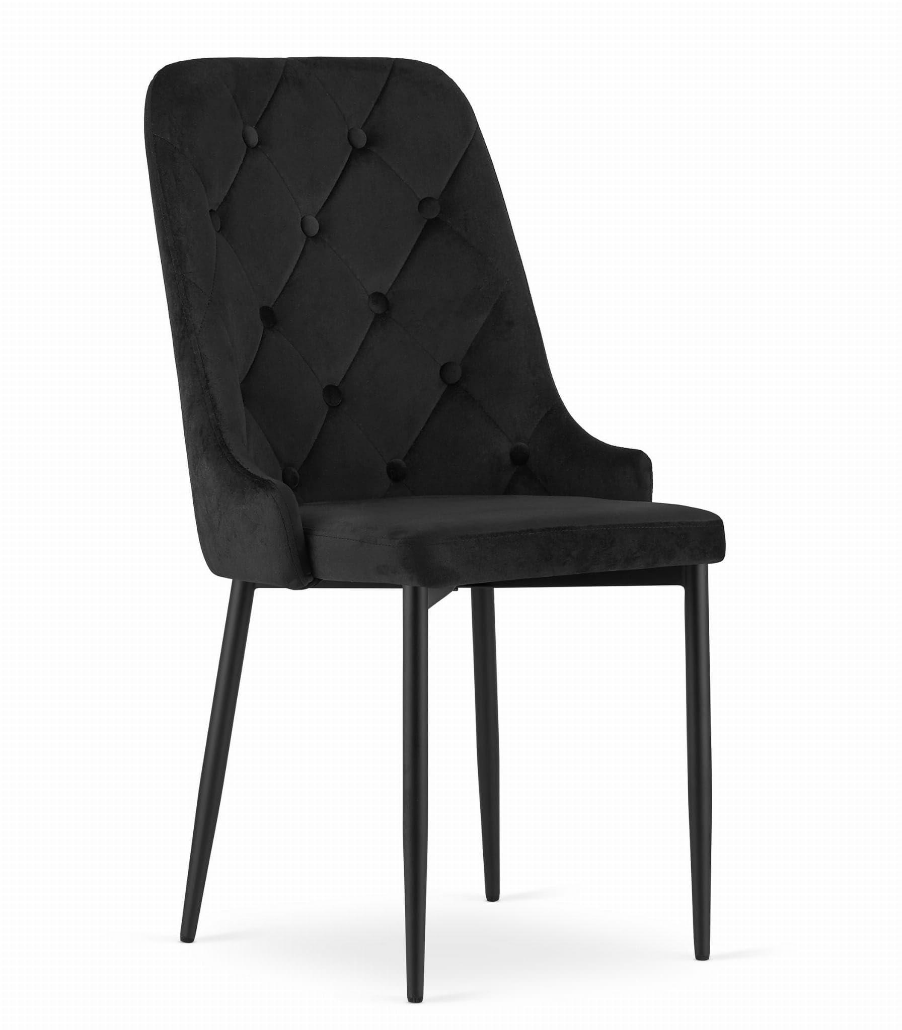 Best For Home Esszimmerstuhl Schwarz 48x94x58 cm