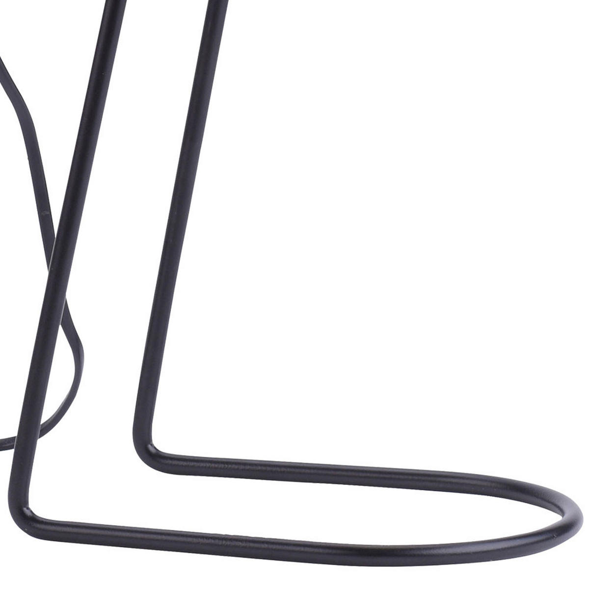 TISCHLEUCHTE Eisen Silber Industrial Stil - Silberfarben, Metall (24/16/43.5cm)