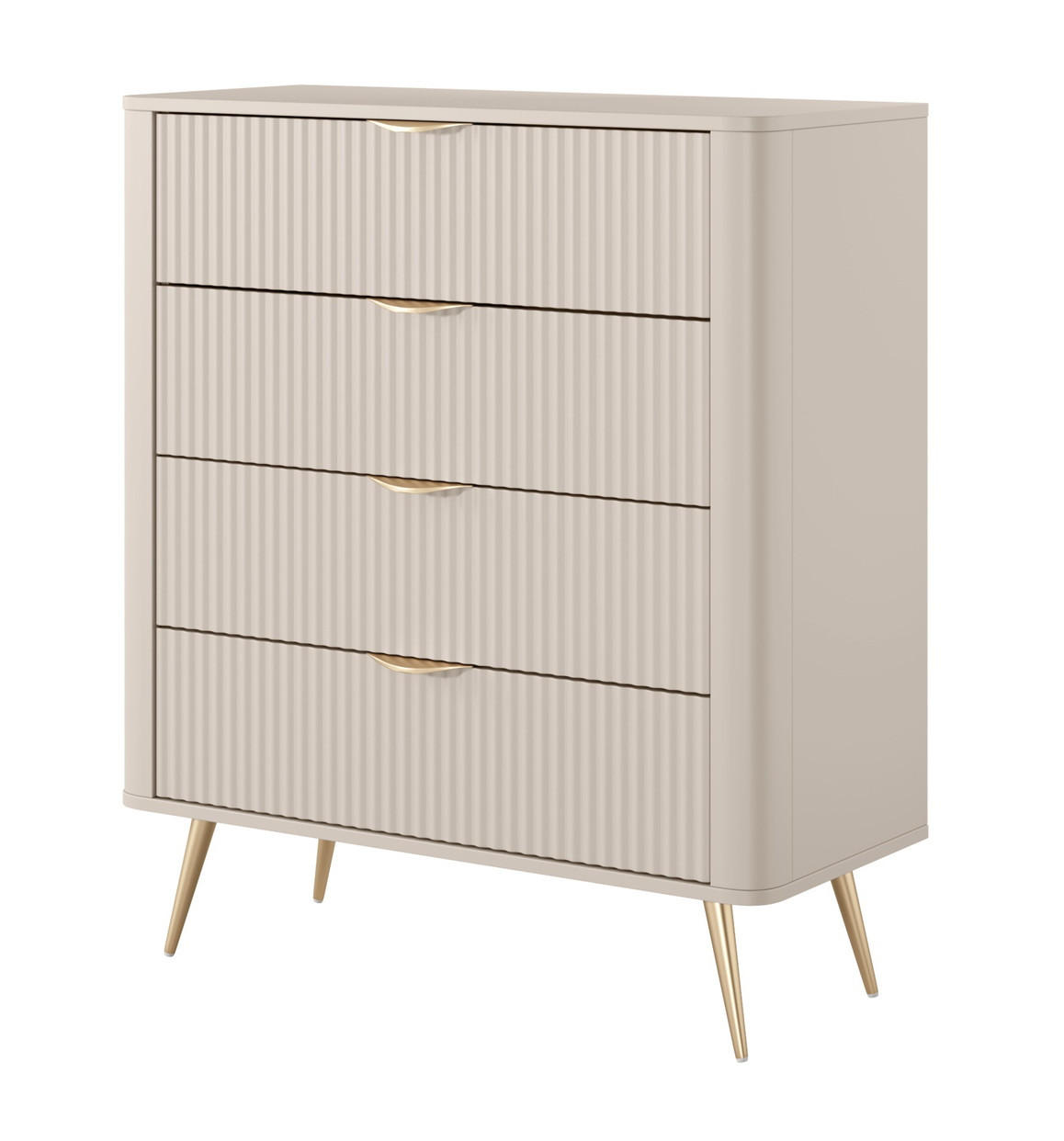Emporius Sideboard Beige 88x101x38 cm