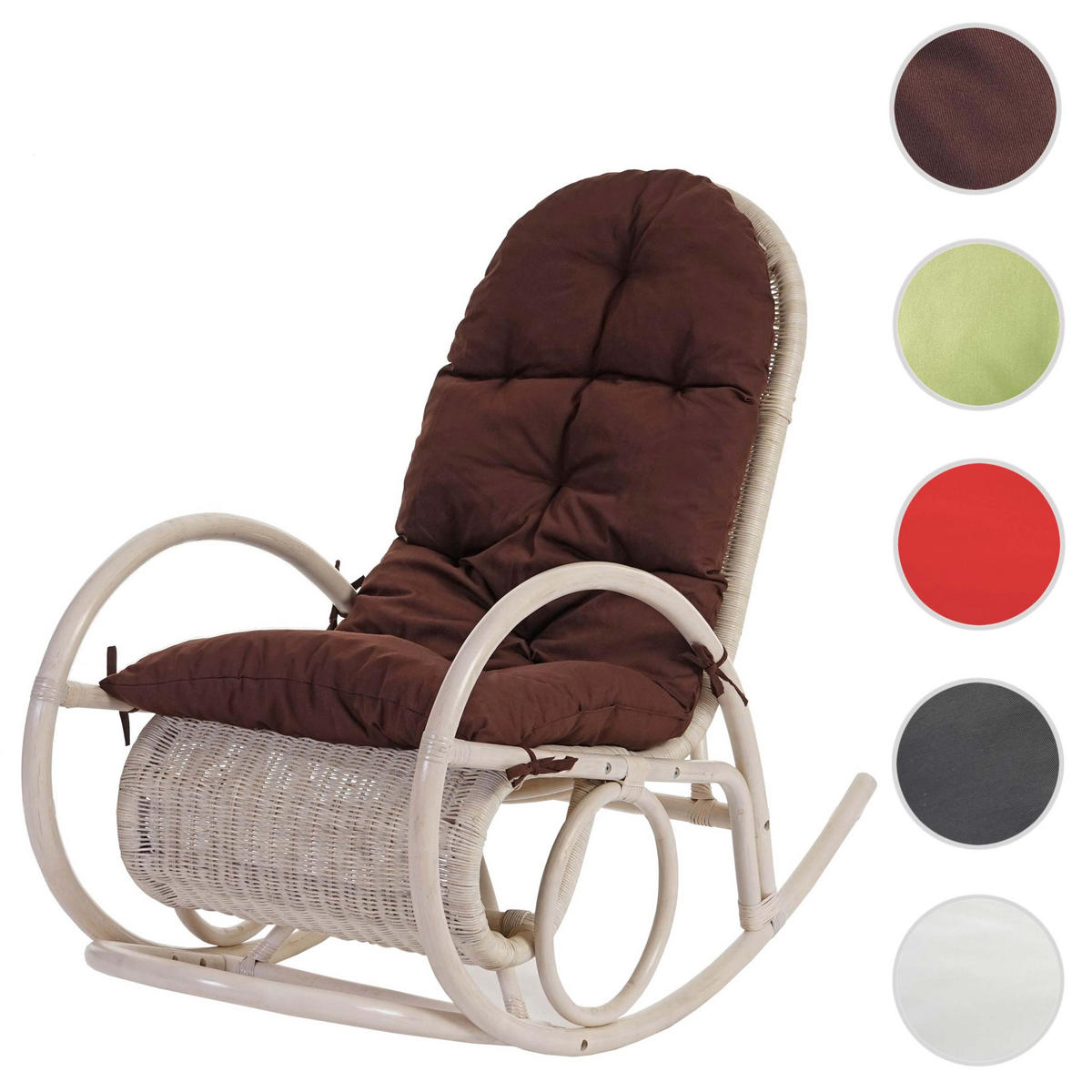 SCHAUKELSTUHL Braun - Braun, Holz (58/101/115cm) - MCW