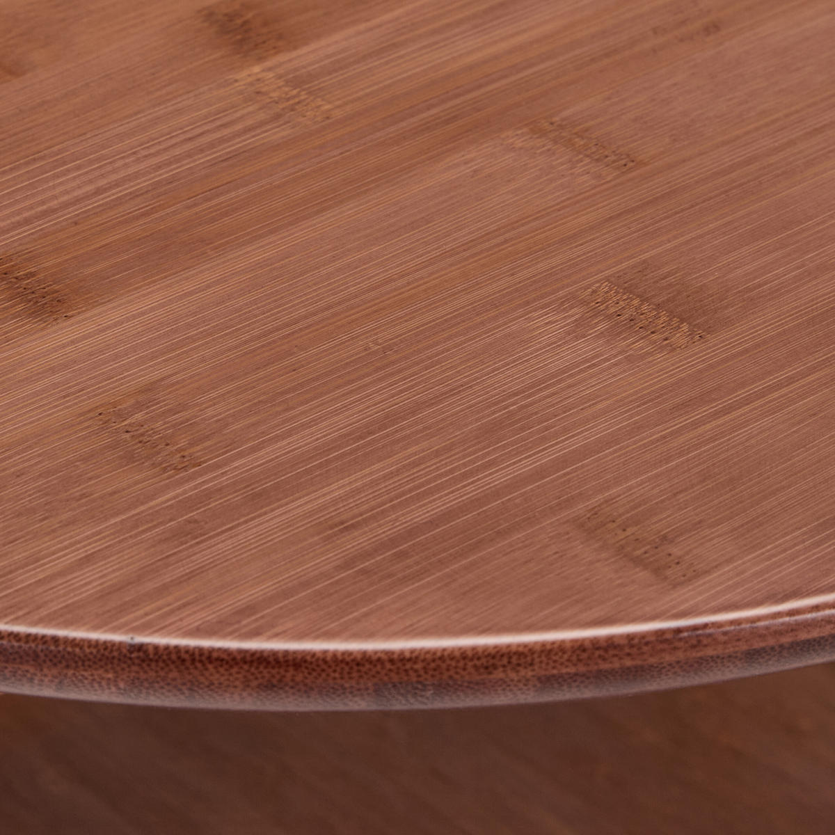 BEISTELLTISCH - Braun, Holz (40/47/60cm) - Relaxdays