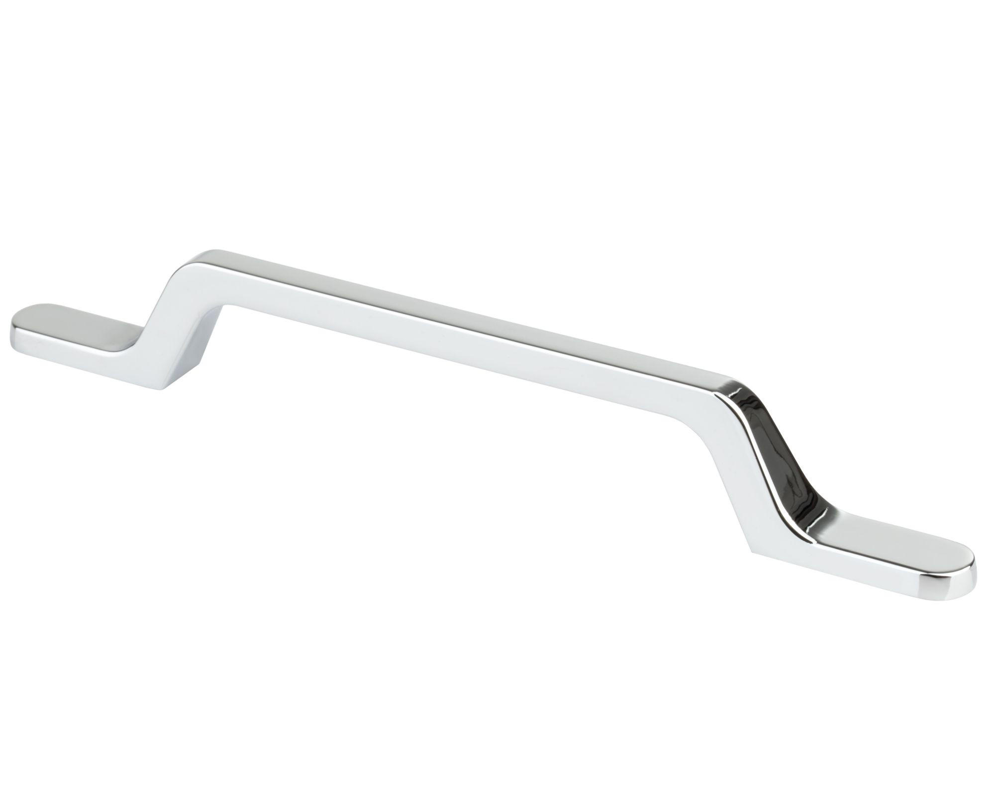Livingpoint24 Möbelgriff Chrom 0.7x2.7x19.4 cm