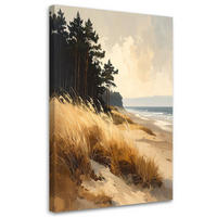 LEINWANDBILD Natur und Botanik 80x120cm - Beige, Textil (80/120cm) - Feeby