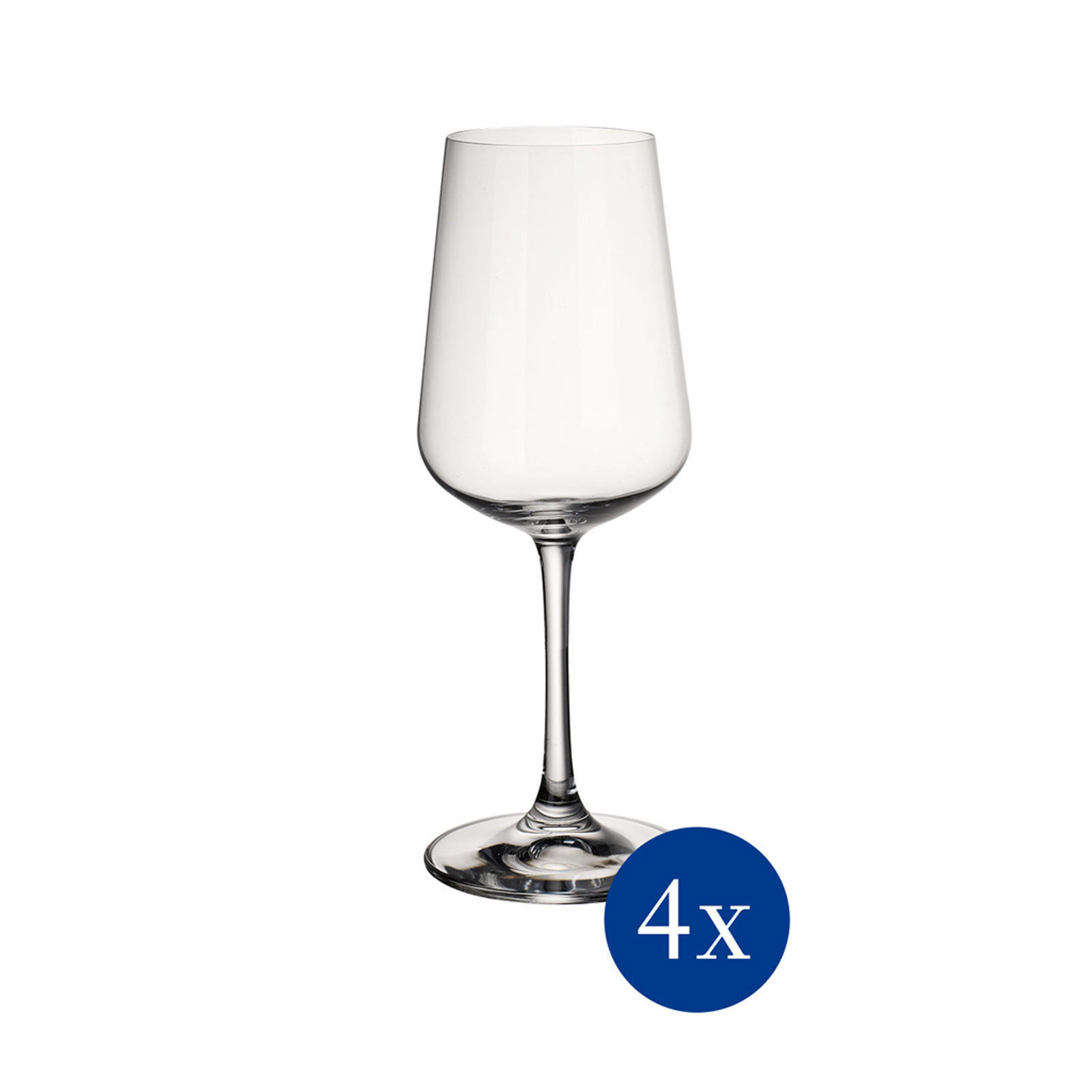 WEISSWEINGLÄSER Ovid transparent 380 ml 4er Set - Transparent, Glas (0.38L) - Villeroy & Boch