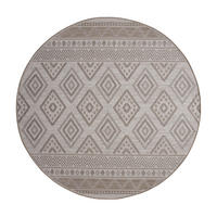 OUTDOORTEPPICH 120/120 cm Vermont 184 - Beige, Textil (120/120cm) - Paco Home