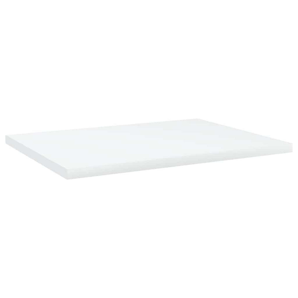 BÜCHERREGAL-BRETTER 4Er Set Weiss 40/30/1,5 Cm Holzwerkstoff - Weiß, Holzwerkstoff (30/1.5/40cm) - vidaXL