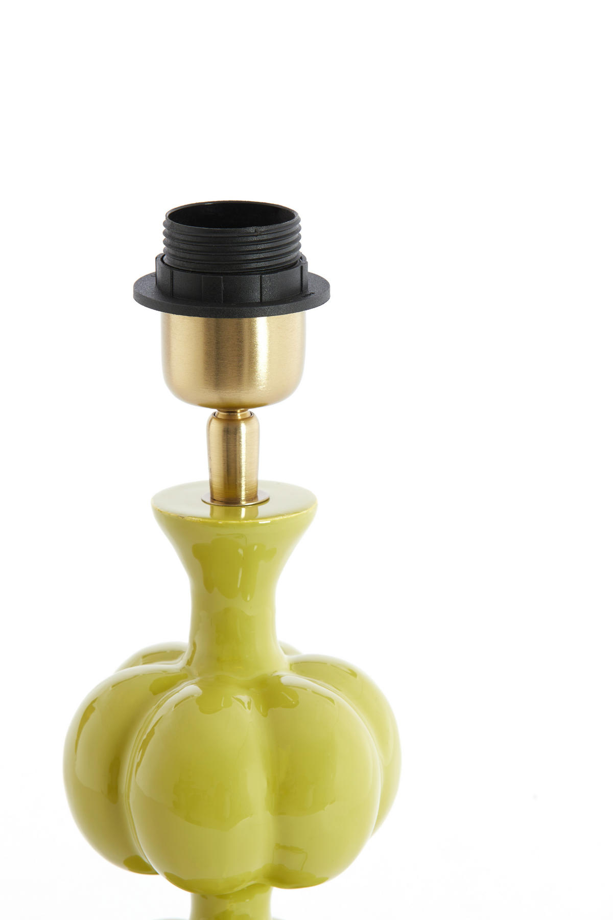 LAMPENFUSS Caldas Grün Ø10/38 cm - Grün, Metall (10/10/38cm) - Light & Living