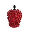 LAMPENSOCKEL Berries Rot 31.5/31/35 cm - Rot, Keramik (31.5/31/35cm) - Light & Living