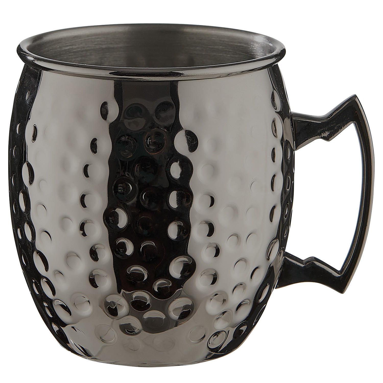 BECHER (4er Set) Moscow Mule - Schwarz, Metall (0.47L) - Butlers