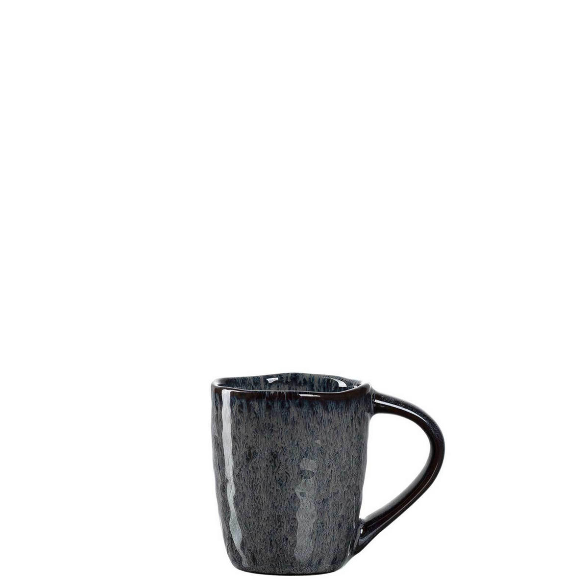 ESPRESSOTASSEN Matera anthrazit 90 ml 4er Set - Grau, Keramik (0.09L) - Leonardo Living