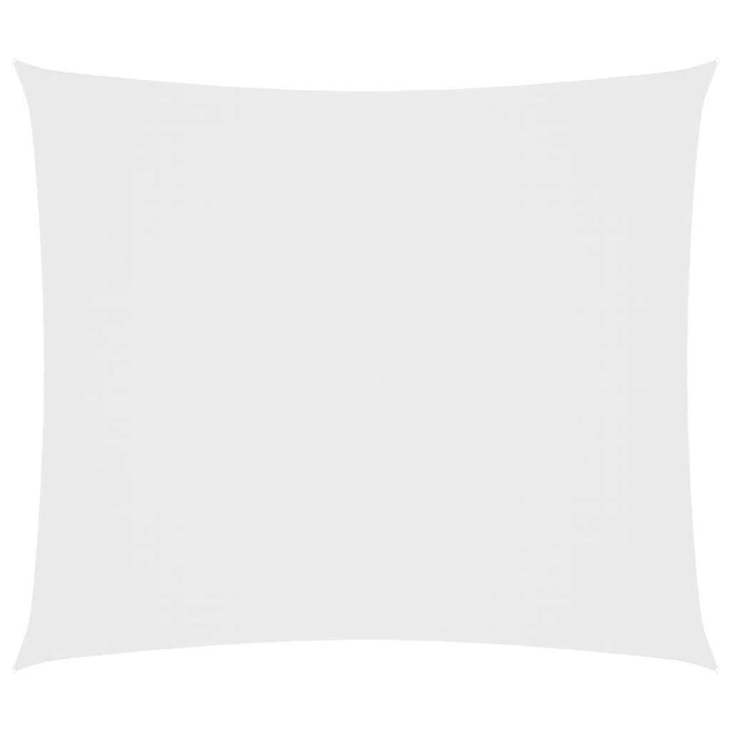 SONNENSEGEL Oxford-Gewebe Rechteckig 2x2,5 m Weiß - Weiß, Textil (250/200cm) - furnicato