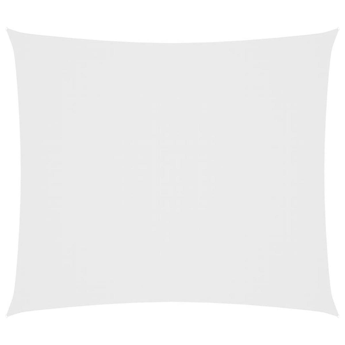 SONNENSEGEL Oxford-Gewebe Rechteckig 2x2,5 m Weiß - Weiß, Textil (250/200cm) - furnicato