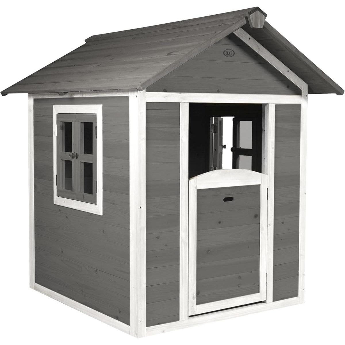 Axi House Spielhaus Grau 111x133x135 cm