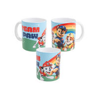 BECHER Paw Patrol Regenbogen Keramik Mehrfarbig 320 ml - Multicolor, Keramik (0.32L) - Paw Patrol