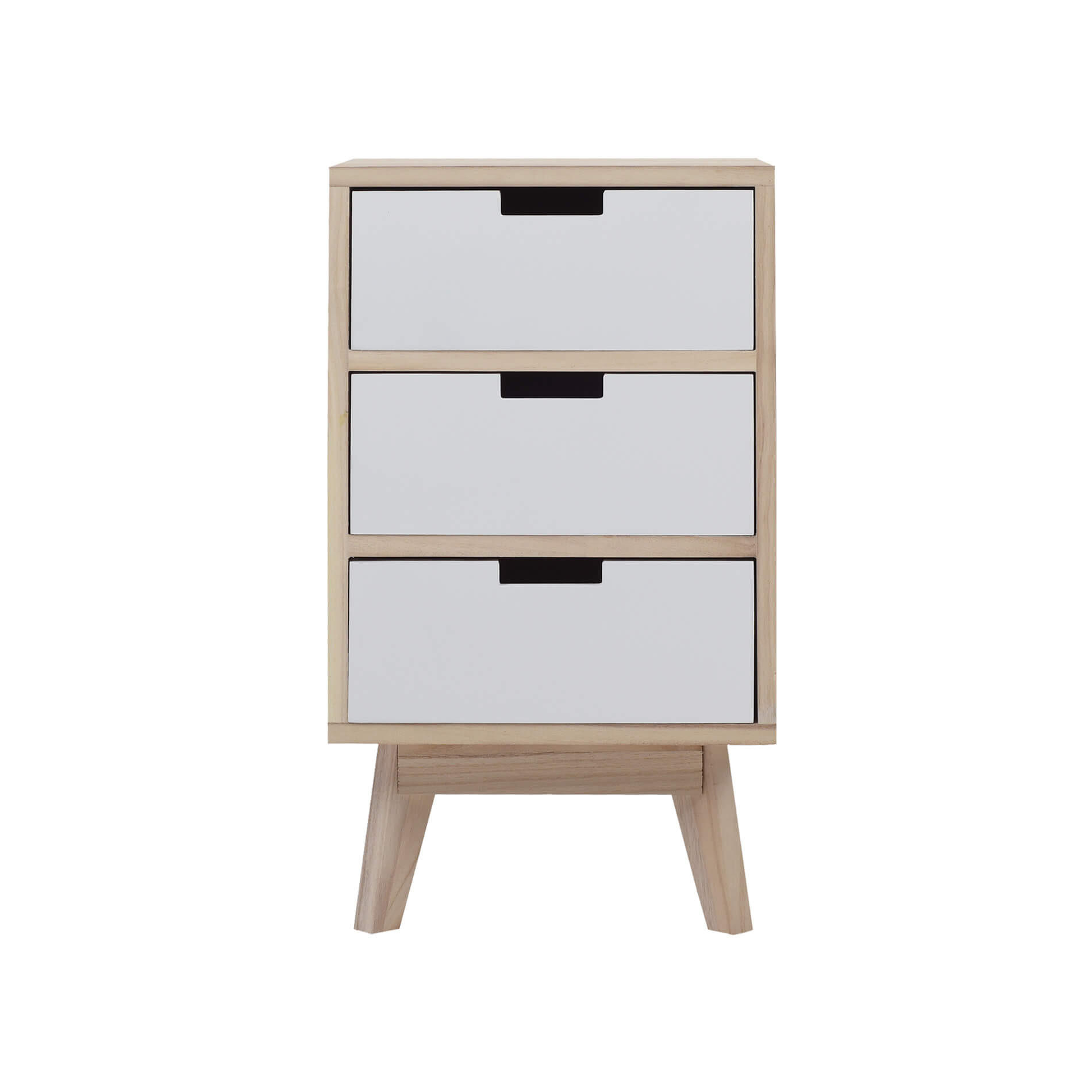 NACHTTISCH Braun 27/35/60 cm - Braun, Holz (27/60/35cm) - Mobili Rebecca