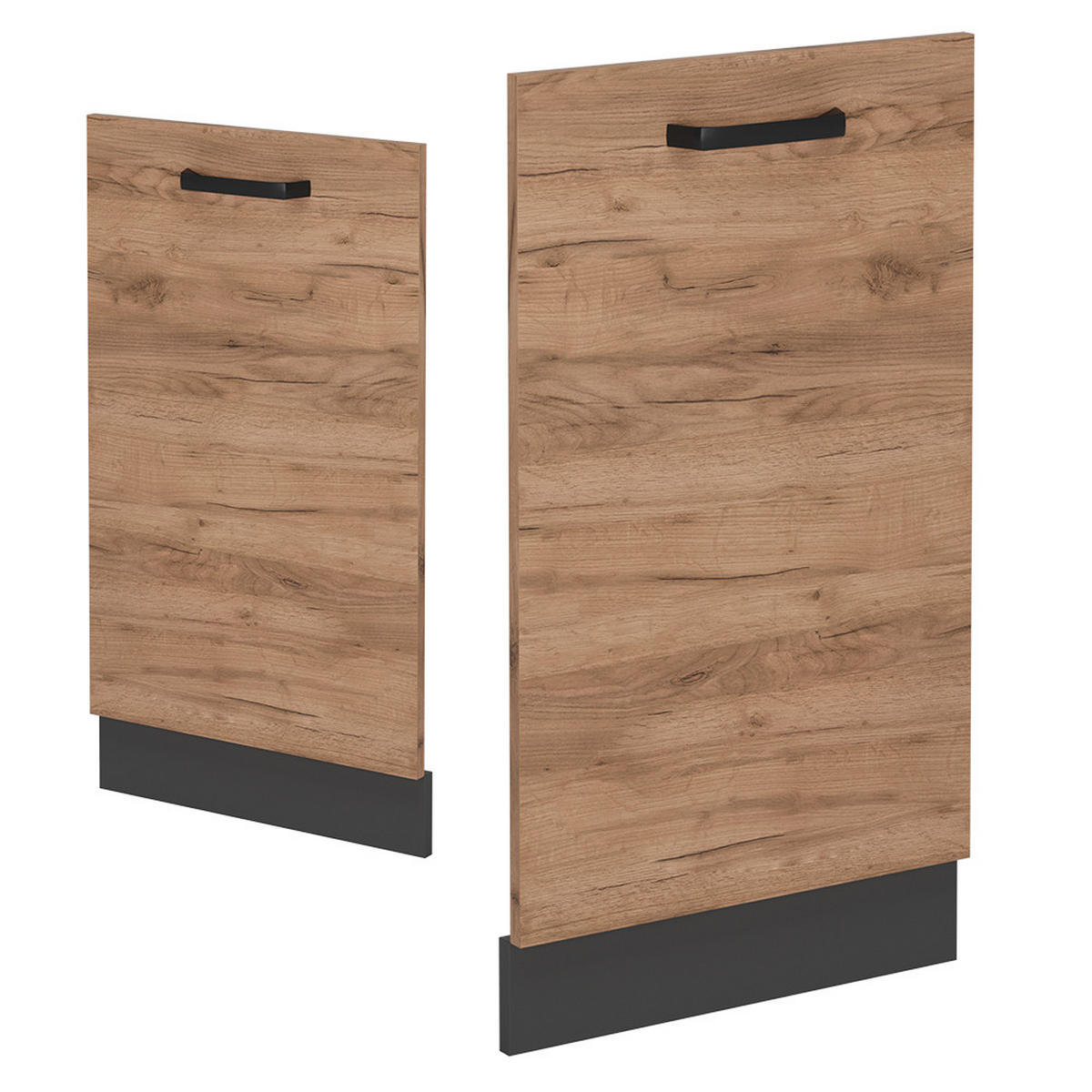 GESCHIRRSPÜLBLENDE R-Line Goldkraft Eiche 45 cm ohne Arbeitsplatte - Honigeiche/Anthrazit, Holzwerkstoff (45/81.8/1.6cm) - Vicco