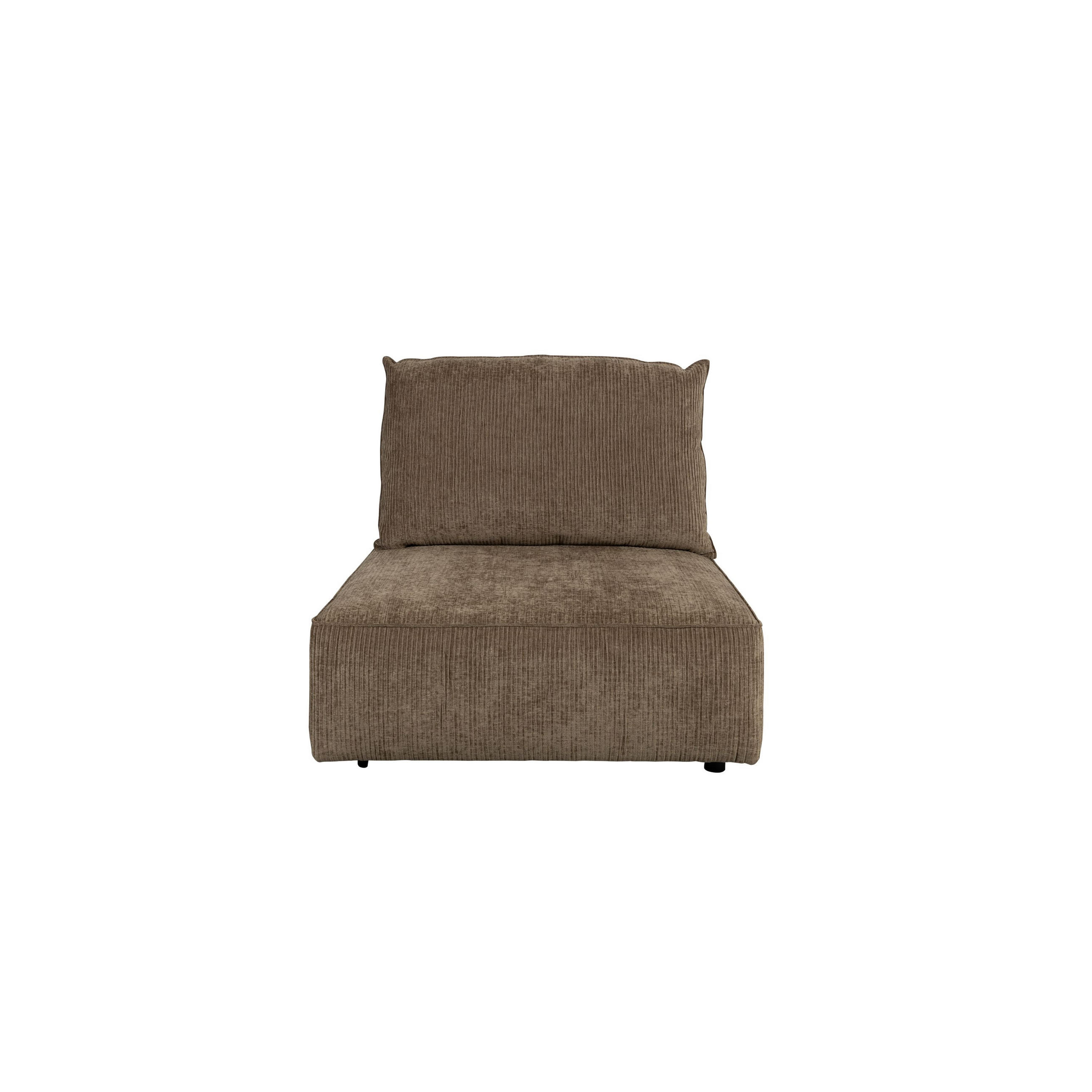 SOFA ELEMENT Hunter Rückenlehne Moss/ Grün - Braun/Grün, Textil (99/87/100cm) - Zuiver