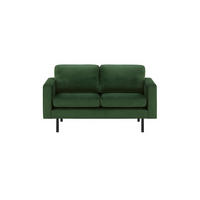 ZWEISITZER-SOFA Lioni-Kronos 14 - Grün, Holz/Textil (143/84/94cm)