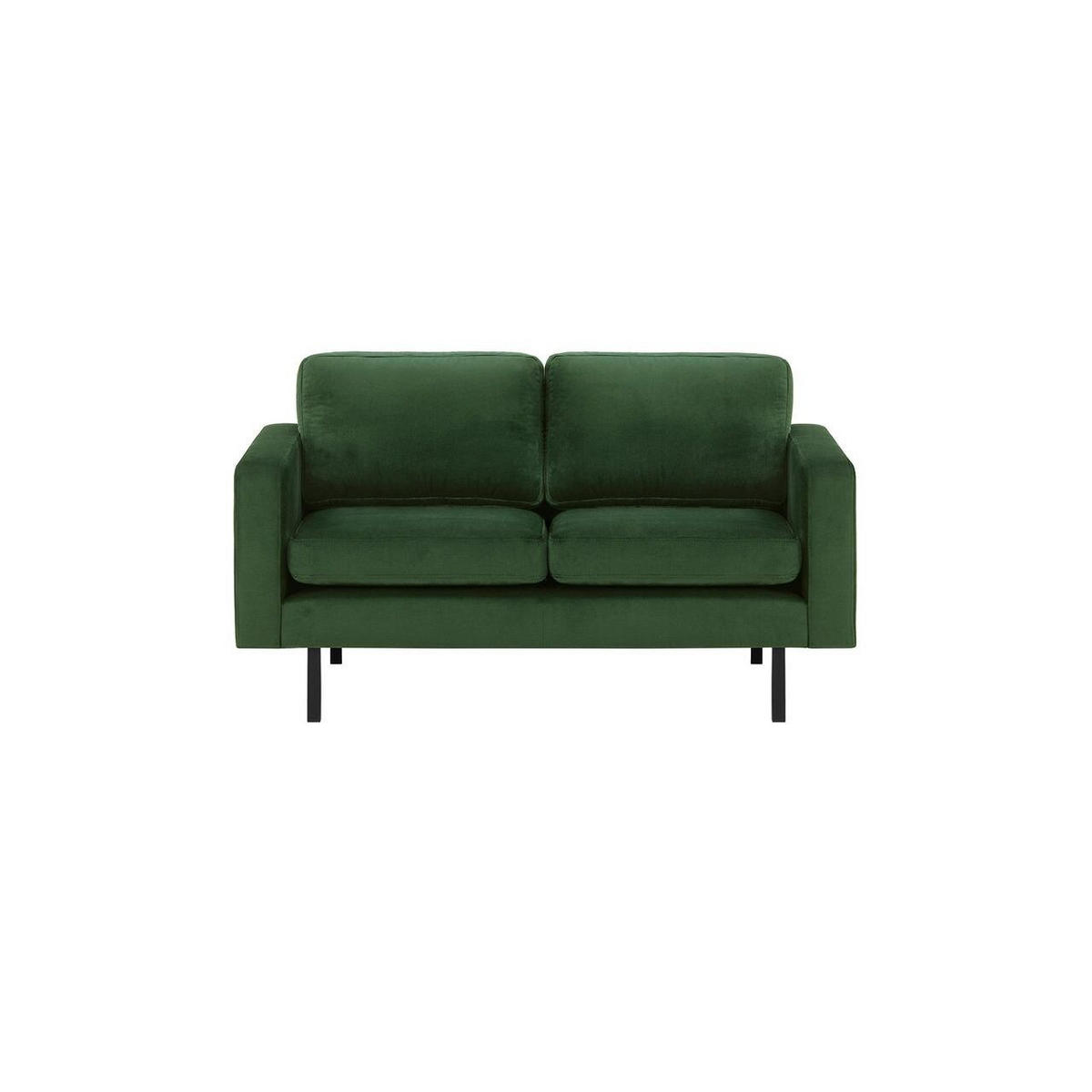 ZWEISITZER-SOFA Lioni-Kronos 14 - Grün, Holz/Textil (143/84/94cm)