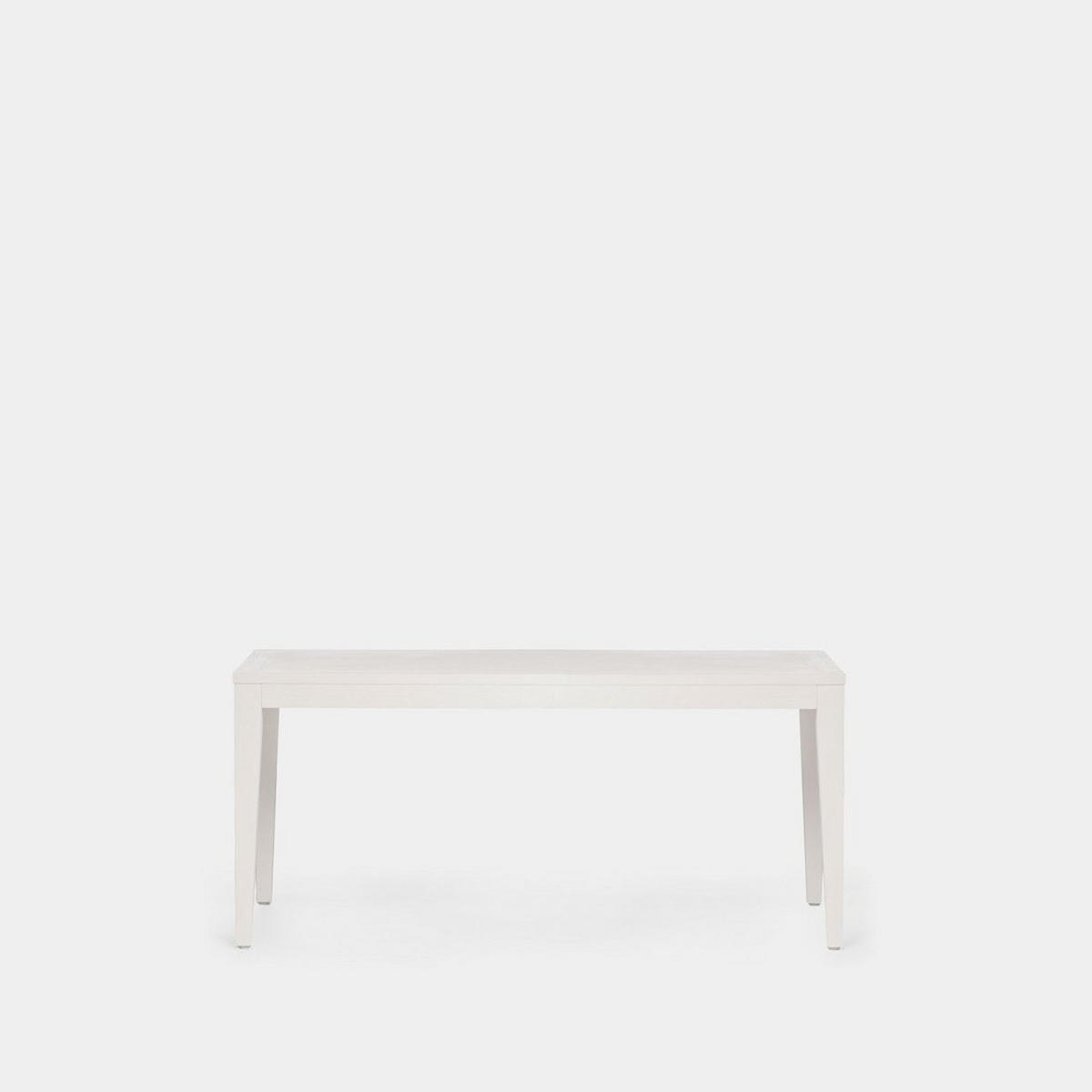 COUCHTISCH FESTER Mara Weiß 100 cm x 45 cm - Weiß, Holzwerkstoff (50/100/45cm)