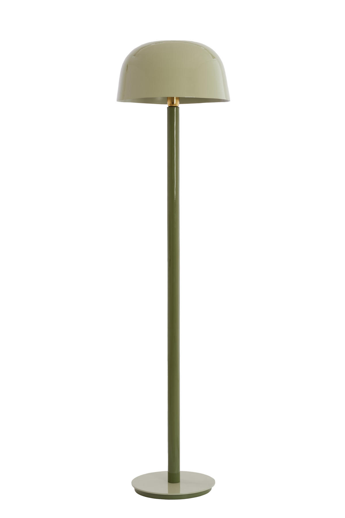 STEHLAMPE - Grün - 40/40/155 cm - Grün, Metall (40/40/155cm) - Light & Living