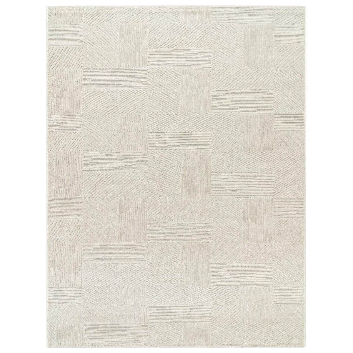 FLACHWEBETEPPICH Boho Creme 80 x 150 cm - Creme, Kunststoff (80/150cm) - TT Home