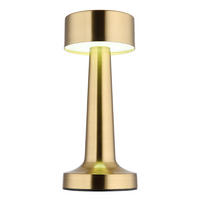 LED TISCHLEUCHTE Angelika Messing - Messingfarben, Metall (9/9/21cm) - Globo Lighting