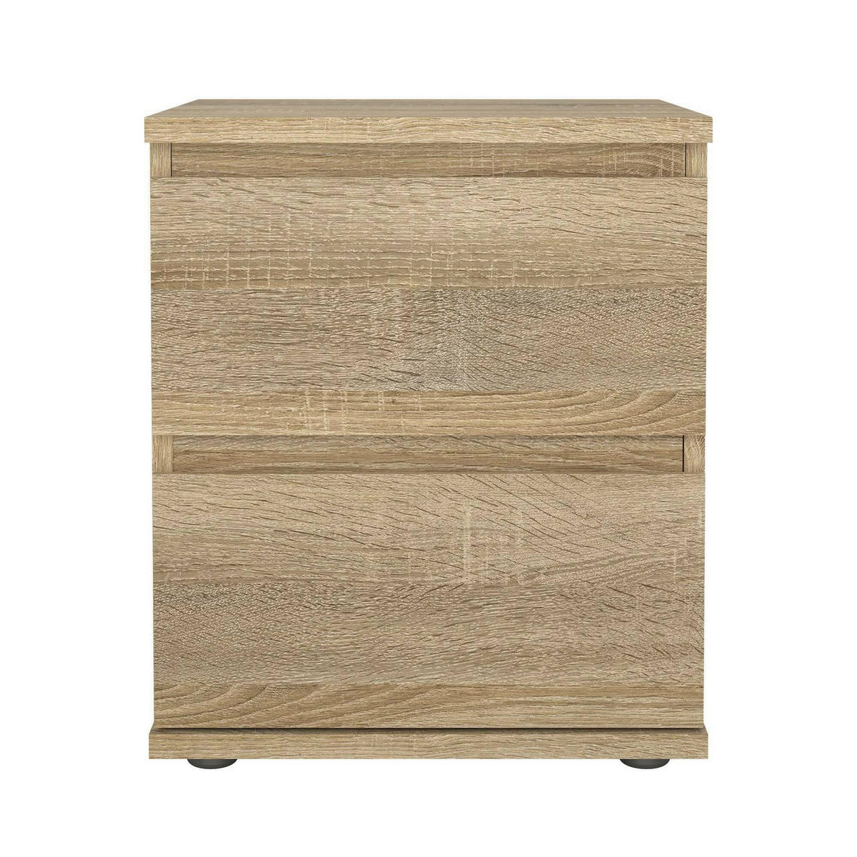 NACHTTISCH Eiche 34/40.2/48.2 cm - Braun, Holzwerkstoff (40.2/48.2/34cm) - DMORA