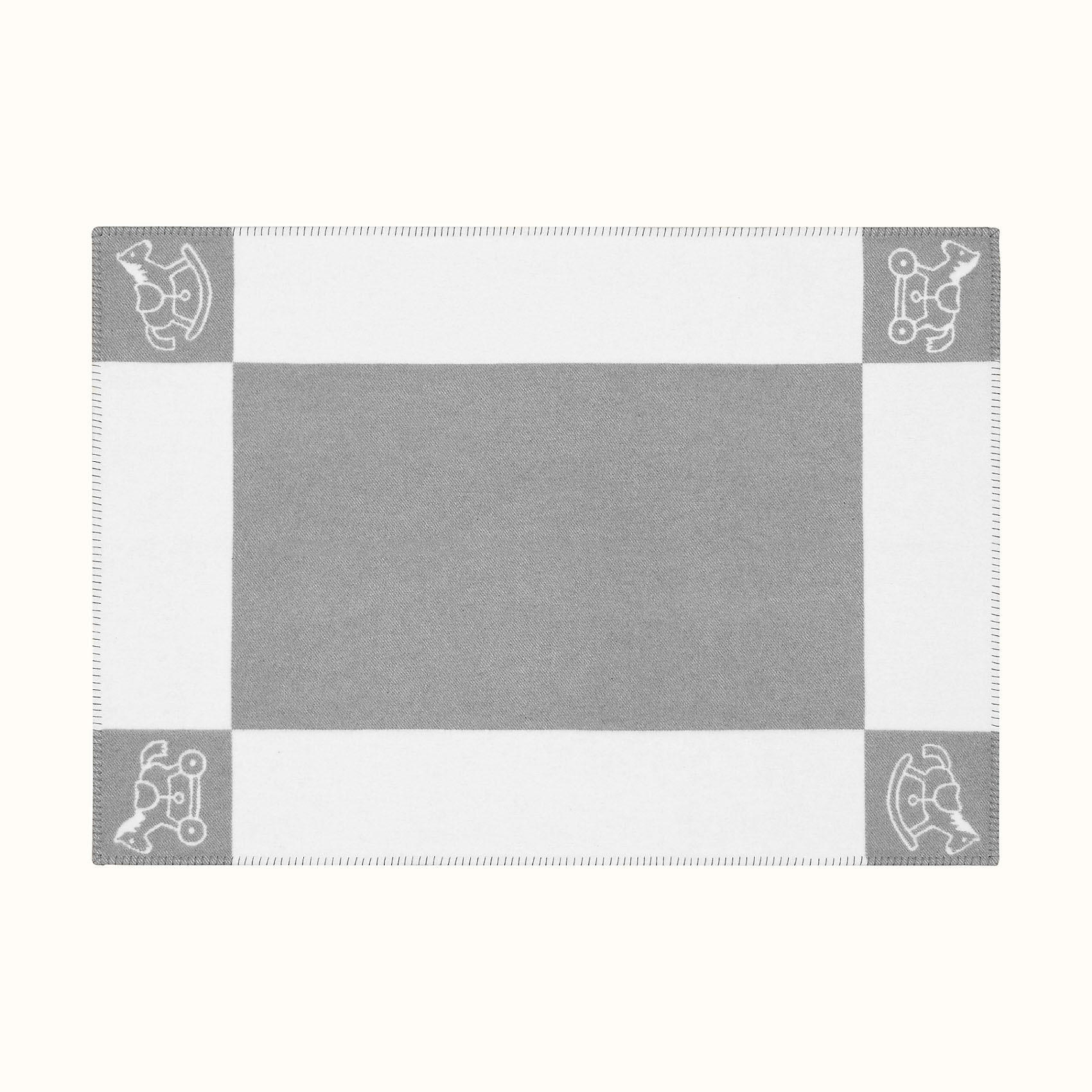 WOHNDECKE in Einzelgröße – 100 x 140 cm, grau - Grau, Textil (140/100cm)