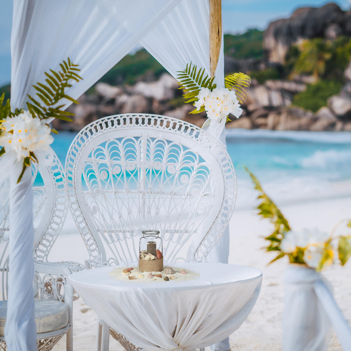 MUSCHEL Set - Silberfarben, Naturmaterialen/Textil (18/18/11cm) - Relaxdays