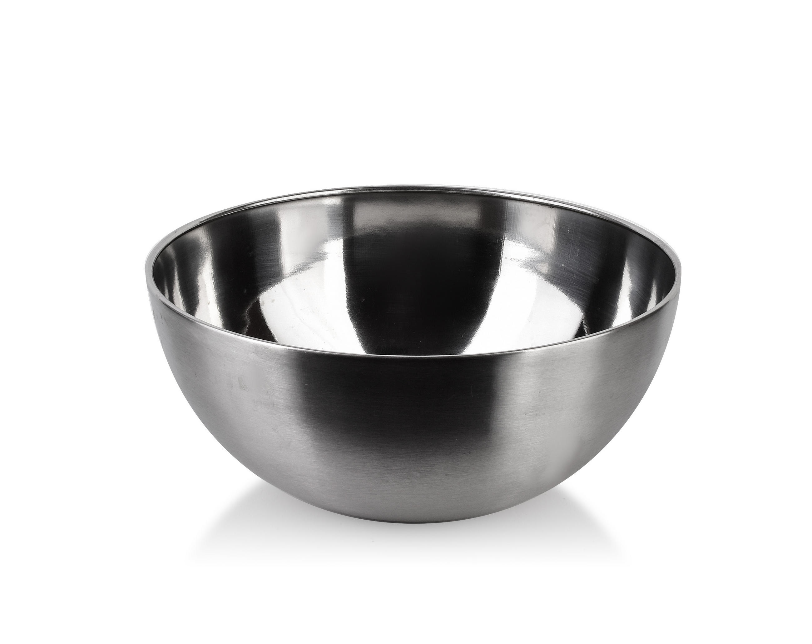 SCHÜSSEL Basic Kitchen Silber 20/20/8.7 cm Metall - Silberfarben, Metall (20cm) - Mondex