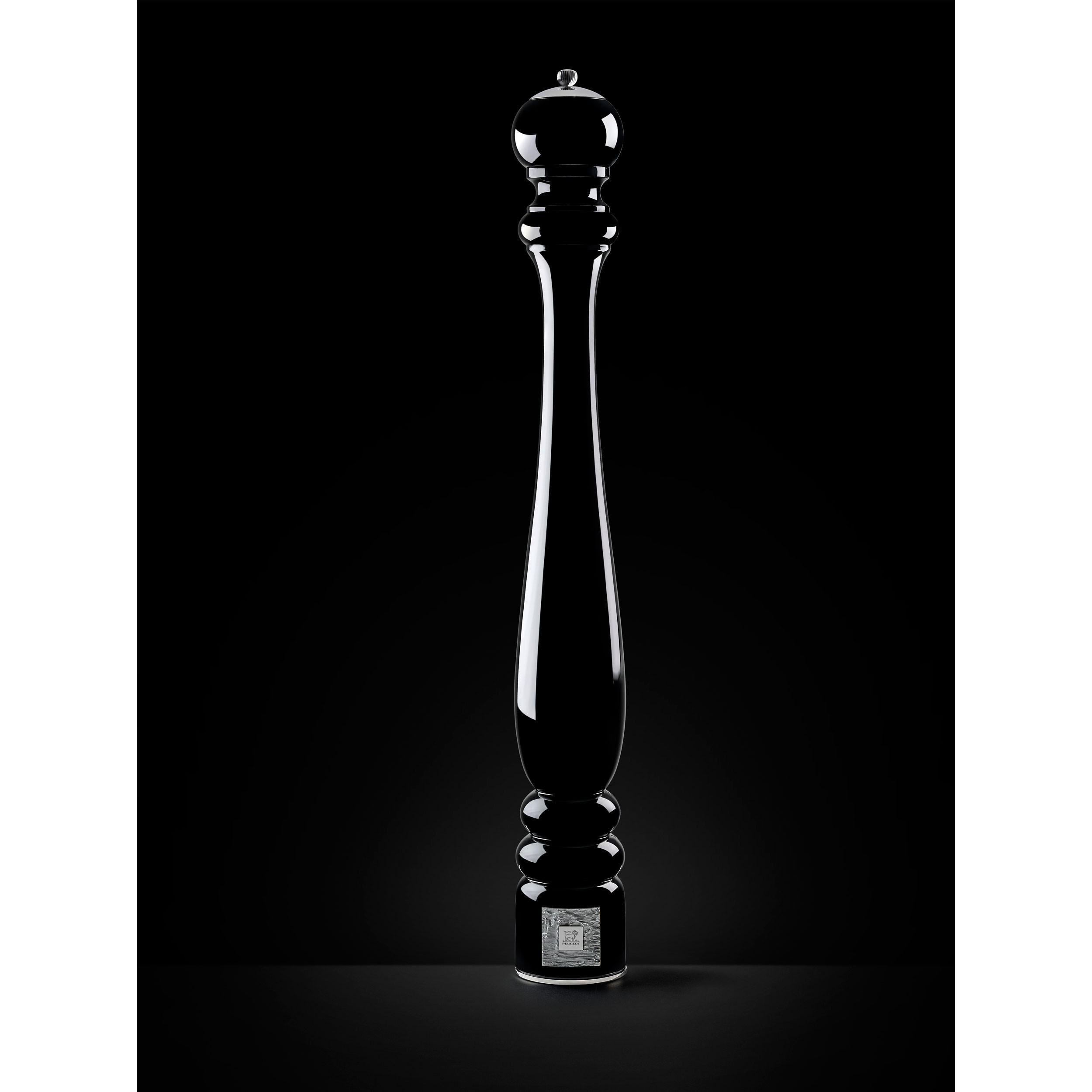 PFEFFERMÜHLE Paris Prestige 110cm Buchenholz Schwarz Stahlmahlwerk - Schwarz, Holz (13.5/110/13.5cm) - PEUGEOT