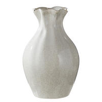 VASE Selina - Weiß, Keramik (37cm) - Butlers