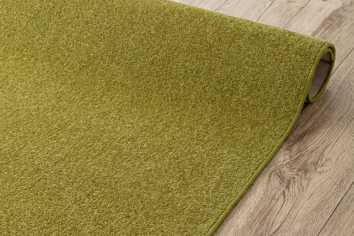 LÄUFERBODEN ETON 150/200 cm - Pastellgrün, Textil (150/200cm) - rugsX