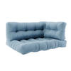 PALETTENKISSEN SET Flocken Eisblau 120 x 80 cm 3 Teile - Hellblau, Textil (120/80/15cm) - Vicco